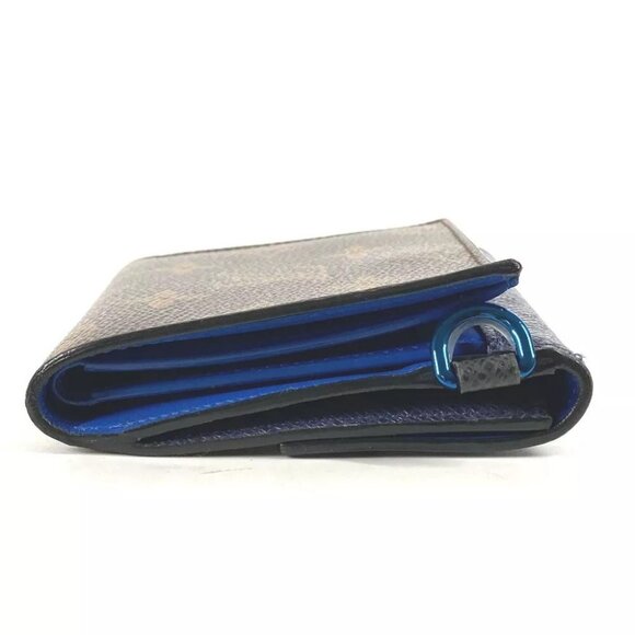 LOUIS VUITTON M63041 Monogram&Taiga Compact Wallet Folded wallet - Picture 16 of 16